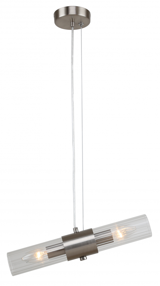Светильник подвесной (подвес) Rivoli Delia 3146-201 2 х Е14 40 Вт модерн потолочный