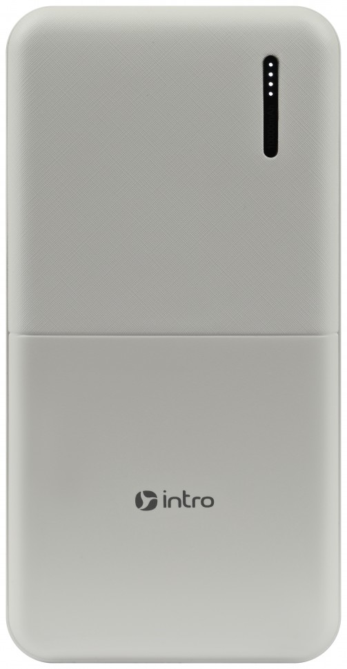 Power bank портативное зарядное устройство Intro ZX10 10000mAh белый