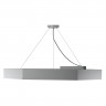 Светильник светодиодный Geometria ЭРА Hexagon SPO-121-W-40K-038 38Вт 4000К 4000Лм IP40 600*600*80 белый подвесной