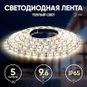 ЭРА Лента светодиодная LS2835-120LED-IP65-WW-eco-5m