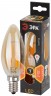 Лампочка светодиодная ЭРА F-LED B35-7W-827-E14 gold Е14 / E14 7Вт филамент свеча золотистая теплый белый свет