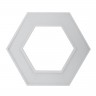 Светильник светодиодный Geometria ЭРА Hexagon SPO-123-W-40K-045 45Вт 4000К 2500Лм IP40 600*600*80 белый подвесной
