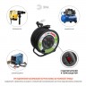 Удлинитель силовой ЭРА RMx-4es-3x2.5-50m-IP44(KG) на металлической катушке с заземлением с выключателем 4 розетки 50м КГ