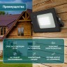 Прожектор светодиодный уличный ЭРА LPR-041-1-65K-030 30Вт 6500К 2100Лм IP65 датчик движения нерегулируемый