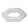 Светильник светодиодный Geometria ЭРА Hexagon SPO-124-W-40K-051 51Вт 4000К 3900Лм IP40 800*800*80 белый подвесной
