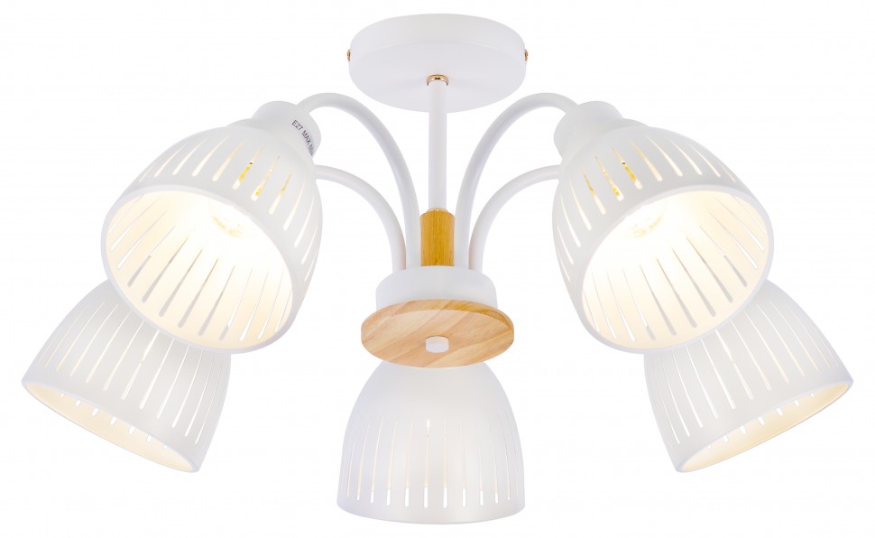 Люстра Rivoli Lulu 9029-305 5 х E27 60 Вт модерн