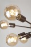 Люстра Rivoli Grethen 5083-310 10 * Е27 40 Вт лофт - кантри