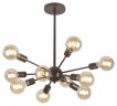 Люстра Rivoli Grethen 5083-310 10 * Е27 40 Вт лофт - кантри