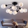 Люстра Rivoli Gloria 9089-308 8 * Е14 40 Вт модерн