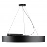 Светильник светодиодный Geometria ЭРА Ring SPO-132-B-40K-088 88Вт 4000К 6000Лм IP40 800*800*80 черный подвесной