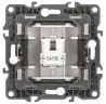 12-3107-04 ЭРА Розетка информационная RJ45, IP20, Эра12, шампань