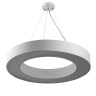 Светильник светодиодный Geometria ЭРА Ring SPO-134-W-40K-056 56Вт 4000К 4200Лм IP40 800*800*80 белый подвесной