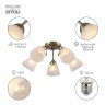 Люстра Rivoli Olivia 9088-305 5 * Е27 40 Вт модерн