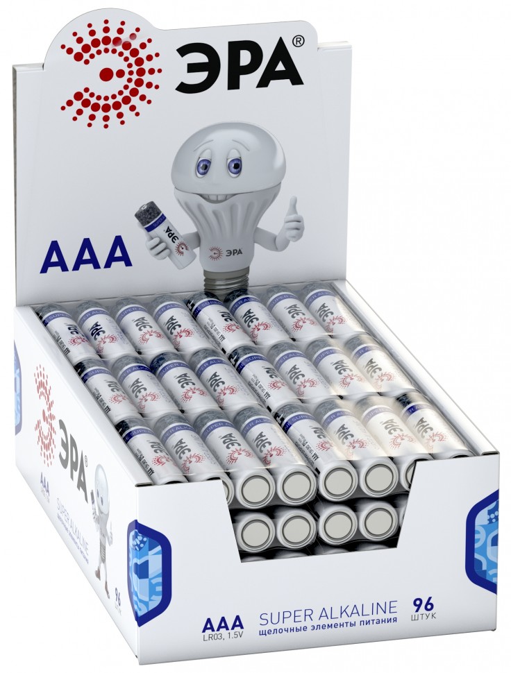 Батарейки ЭРА LR03-4S promo-box SUPER Alkaline