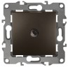 12-3102-13 ЭРА Розетка TV проходная, IP20, Эра12, бронза