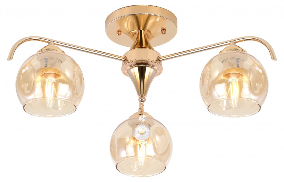 Люстра Rivoli Oda 9033-303 3 х E27 40 Вт модерн