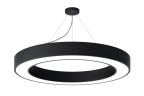 Светильник светодиодный Geometria ЭРА Ring SPO-134-B-40K-056 56Вт 4000К 4200Лм IP40 800*800*80 черный подвесной