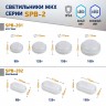 Светильник ЖКХ светодиодный ЭРА SPB-201-0-40К-012 IP65 12Вт 1140Лм 4000К D155 ЛТ.