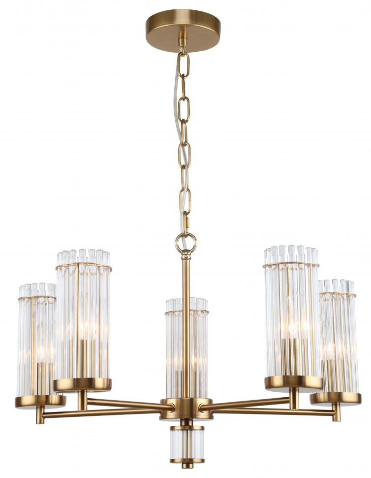 Люстра Rivoli Dolly 2074-305 5 х Е14 40 Вт классика