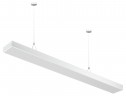 Светильник LED Geometria ЭРА Block SPO-115-W-40K-036 36Вт 4000K 3100Лм IP40 1200*100*50 белый подвесной драйвер внутри