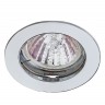 KL1 SN Светильник ЭРА литой простой MR16,12V, 50W сатин никель