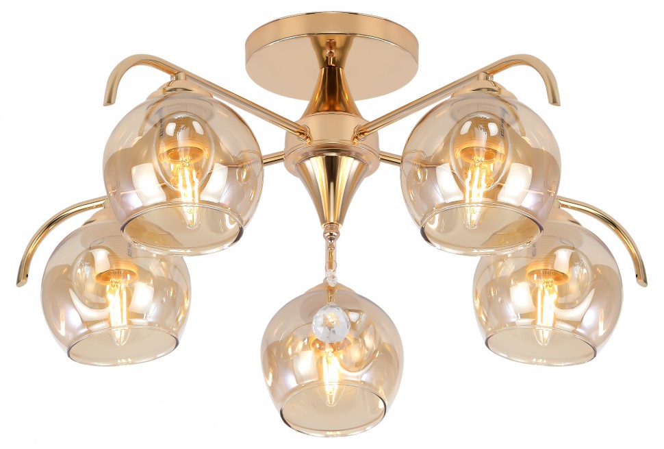 Люстра Rivoli Oda 9033-305 5 х E27 40 Вт модерн