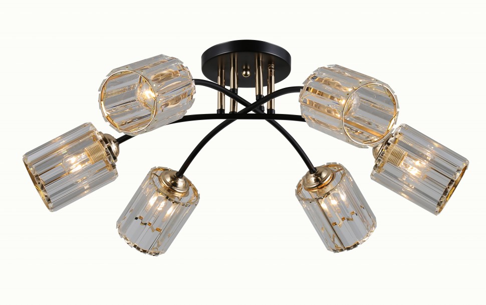 Люстра Rivoli Emanuelle 9101-306 6 * Е27 60 Вт модерн