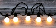 ERABL-WS5 ЭРА Гирлянда ЭРА Белт Лайт набор 5 м,15 LED (шаг 30 см), тепл.свет, 220 В,кауч. изол.,IP65