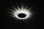 DK LED 16 SL/WH Светильник ЭРА светодиодный круглый белая подсветка 3+3W прозрачный/белый