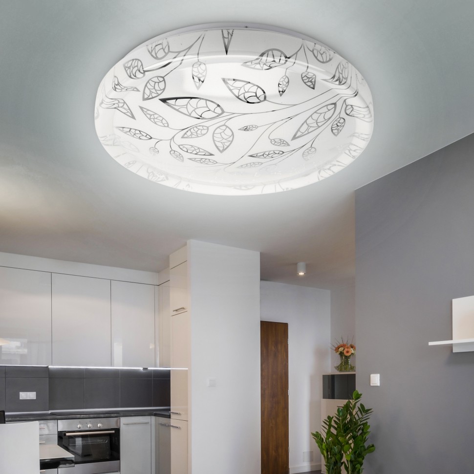 Светильник потолочный светодиодный ЭРА Классик без ДУ SPB-6-12-6,5K Syuzi 12Вт 6500K