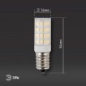 Лампочка светодиодная ЭРА STD LED T25-5W-CORN-827-E14 E14 / Е14 5Вт теплый белый свет