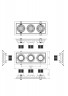 Светильник карданный встраиваемый ЭРА SKD-13-36-40K-W09 3х9Вт 4000K 2430Лм 320х130х100 алюминий