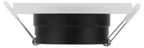 Встраиваемый светильник декоративный ЭРА DK91 WH/BK MR16/GU5.3 белый/черный