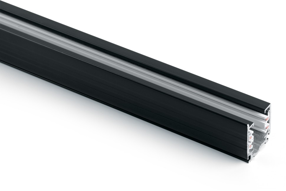 Шинопровод трехфазный ЭРА STR-30-B-TR-1 черный 1м 4TRA