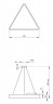 Светильник светодиодный Geometria ЭРА Delta SPO-151-W-40K-030 30Вт 4000К 2900Лм IP40 600*600*80 белый подвесной