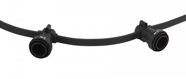 Гирлянда ЭРА ERABL-K10 уличная Белт Лайт набор 10 м шаг 50 см цоколь Е27