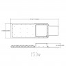 Уличный светильник ЭРА SPP-502-0-50K-120 120Вт 5000К 12000Лм IP65 КСС Ш-с IC-SMD 48/60мм