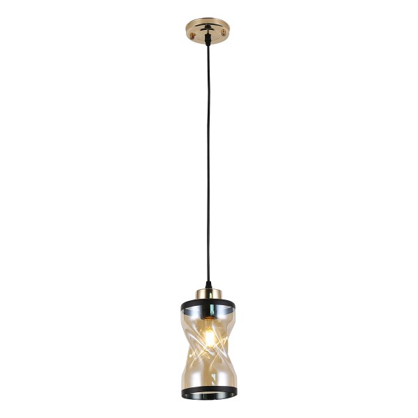 Светильник подвесной (подвес) Rivoli Monique 9105-201 1 * Е27 60 Вт модерн потолочный