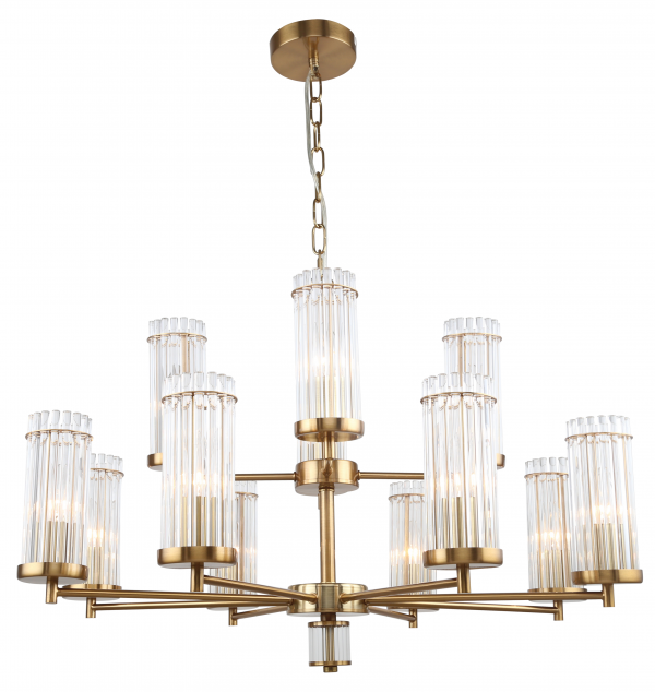 Люстра Rivoli Dolly 2074-312 12 х Е14 40 Вт классика