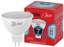 Лампочка светодиодная ЭРА RED LINE ECO LED MR16-7W-840-GU5.3 GU5.3 7Вт софит нейтральный белый свет