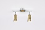 Светильник настенно-потолочный спот Rivoli Alosia 7019-702 2* GU10 25 Вт поворотный с выключателем