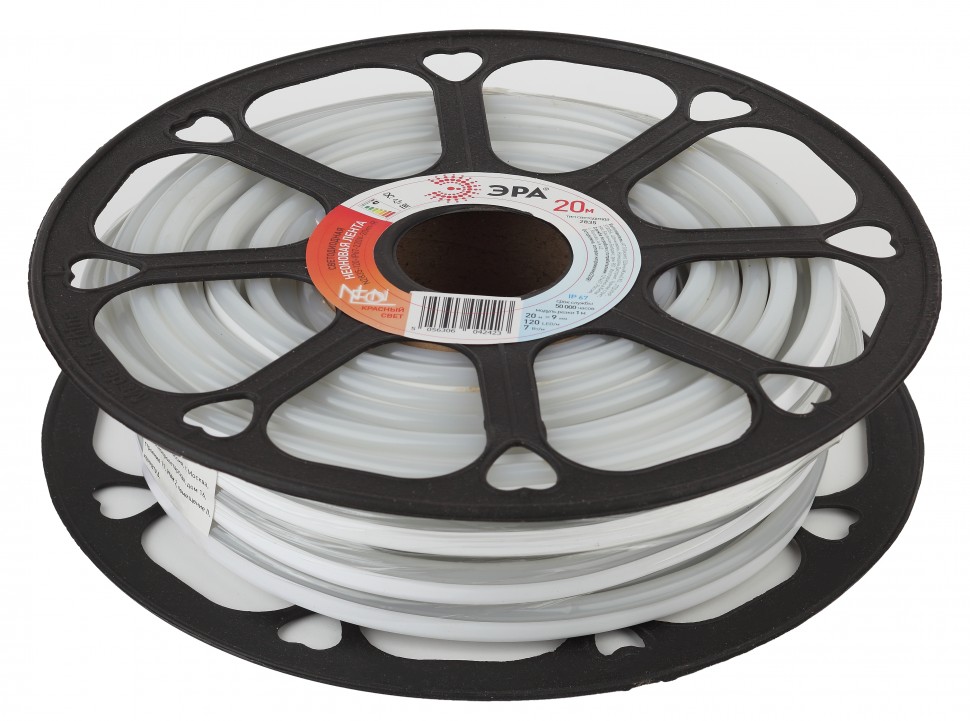 ЭРА Светодиодная неоновая лента N2835-120-IP67-220V-20m-R