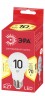Лампочка светодиодная ЭРА RED LINE ECO LED A60-10W-827-E27 E27 / Е27 10Вт груша теплый белый свет