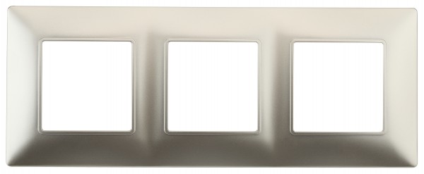 14-5003-04 ЭРА Рамка на 3 поста, Эра Elegance, шампань