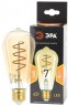 Лампочка светодиодная ЭРА F-LED ST64-7W-824-E27 spiral gold E27 / Е27 7Вт филамент золотистый теплый белый свет