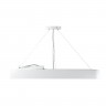 Светильник светодиодный Geometria ЭРА Quadro SPO-161-W-40K-060 60Вт 4000К 5500Лм IP40 600*600*80 белый подвесной