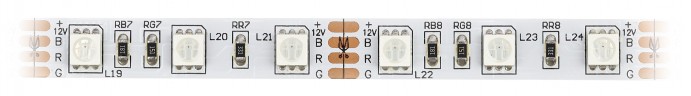 ЭРА Лента светодиодная LS5050-14,4-60-12-RGB-IP20-2year-5m