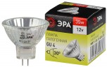 Лампочка галогенная ЭРА GU4-MR11-35W-12V-30CL GU4 35Вт софит теплый белый свет