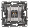 12-3111-06 ЭРА Розетка аудио, IP20, Эра12, чёрный