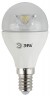 Лампочка светодиодная ЭРА LED P45-7W-827-E14-Clear E14 / Е14 7Вт шар теплый белый свет